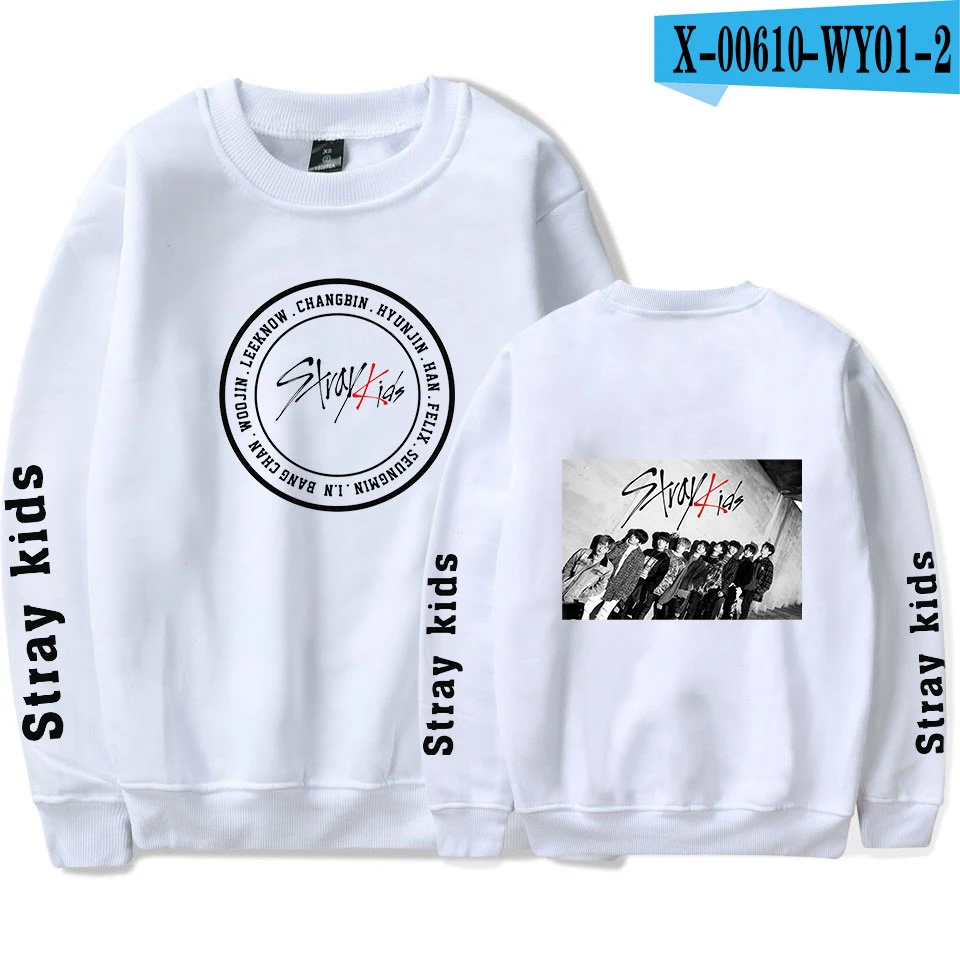 SHEIN сбивается на мягкой подкладке Толстовка для детей с О-образным вырезом популярные Повседневное пуловеры KPOP круглый вырез горловины Новинка уличная одежда унисекс в стиле Харадзюку Толстовка - Цвет: White