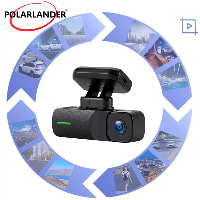 

Видеорегистратор GS30W со встроенным Wi-Fi 1080P без экрана, светодиодная подсветка, одиночная запись, 3 м, вискоза, Магнитная подставка 1080P, GPS, компактный, 5 В, карта TF/SD