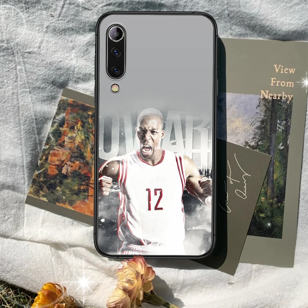 

Dwight Howard Phone case For Xiaomi Mi note 10 A3 9 MAX 3 A2 8 9 Lite Pro ultra black Bumper 3D Etui Trend Funda Painting Back