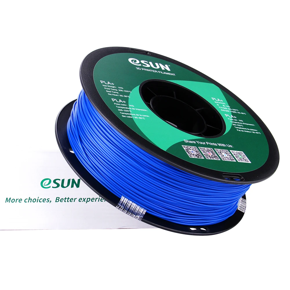 biqu esun pla plus filament pla 1 75mm 1kg 3d printing materials plastic for ender 3 v2 biqu b1 3d printer 3d pen free global shipping