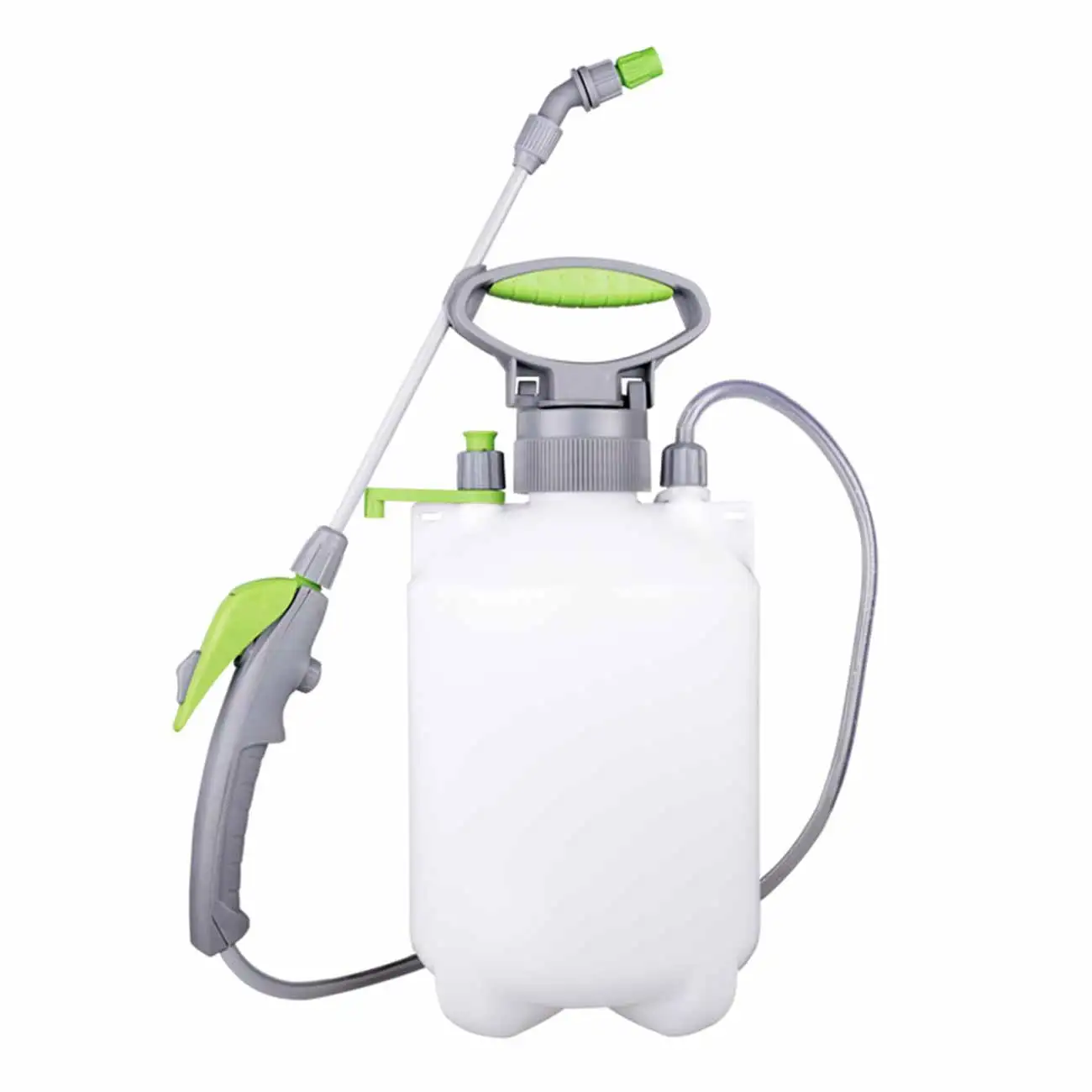 

Portable Garden Pump Pressure Sprayer with Adjustable Shoulder Strap Brass Wand for Yard Lawn Weeds Plants