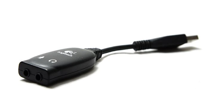 Новая звуковая карта Logitech с USB стерео аудио на 3 5 мм микрофон наушниками и