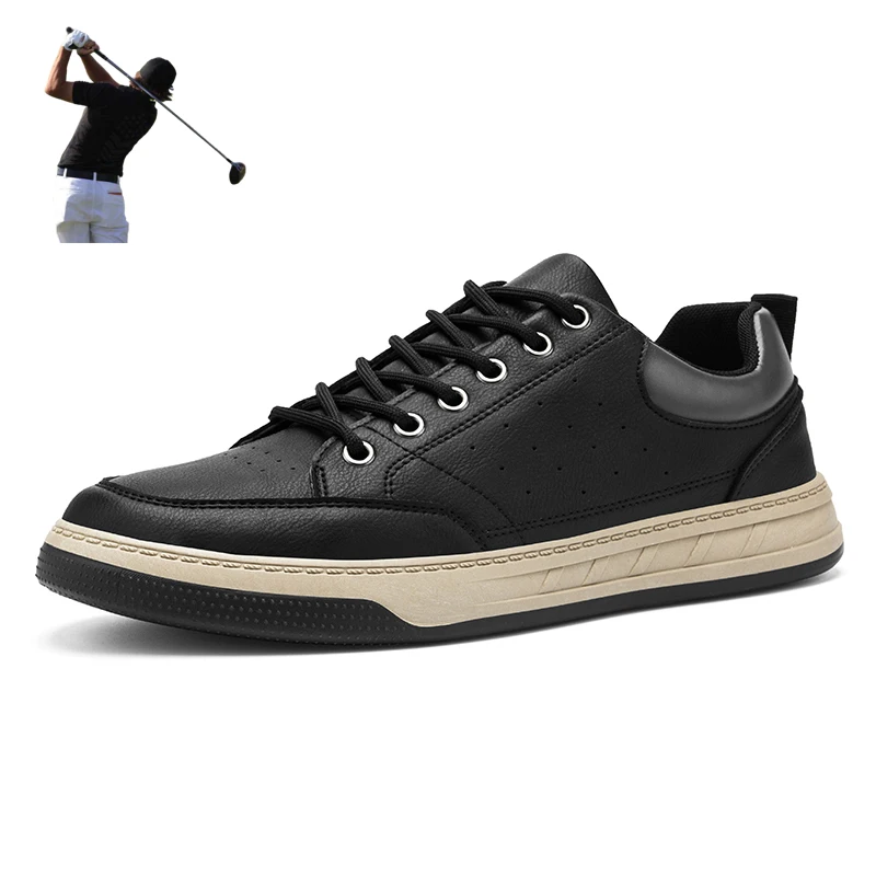 

Classic Golf Shoe Men Leisure Golf Shoes Breathable Mens Grass Walking Sport Sneakers Man Junior Golf Shoes Anti Slip Golfer