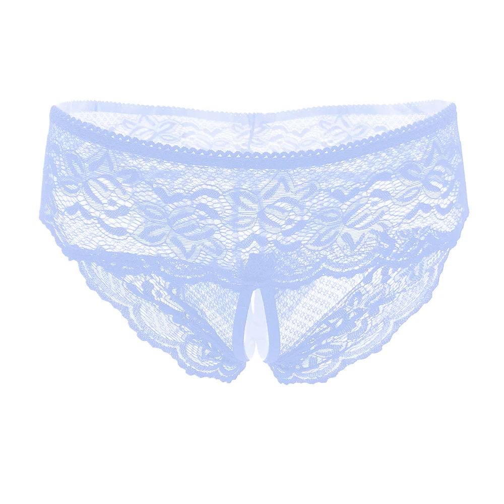 Женское сексуальное нижнее белье Эротические трусики с открытой промежностью