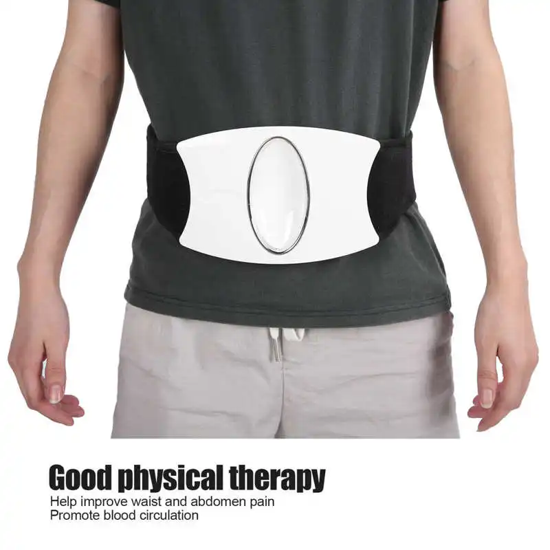 

Car Therapy Rechargeable Intelligent Waist Abdominal Massage Belt Pulse Vibration Heating Belly Massager Electric Massage