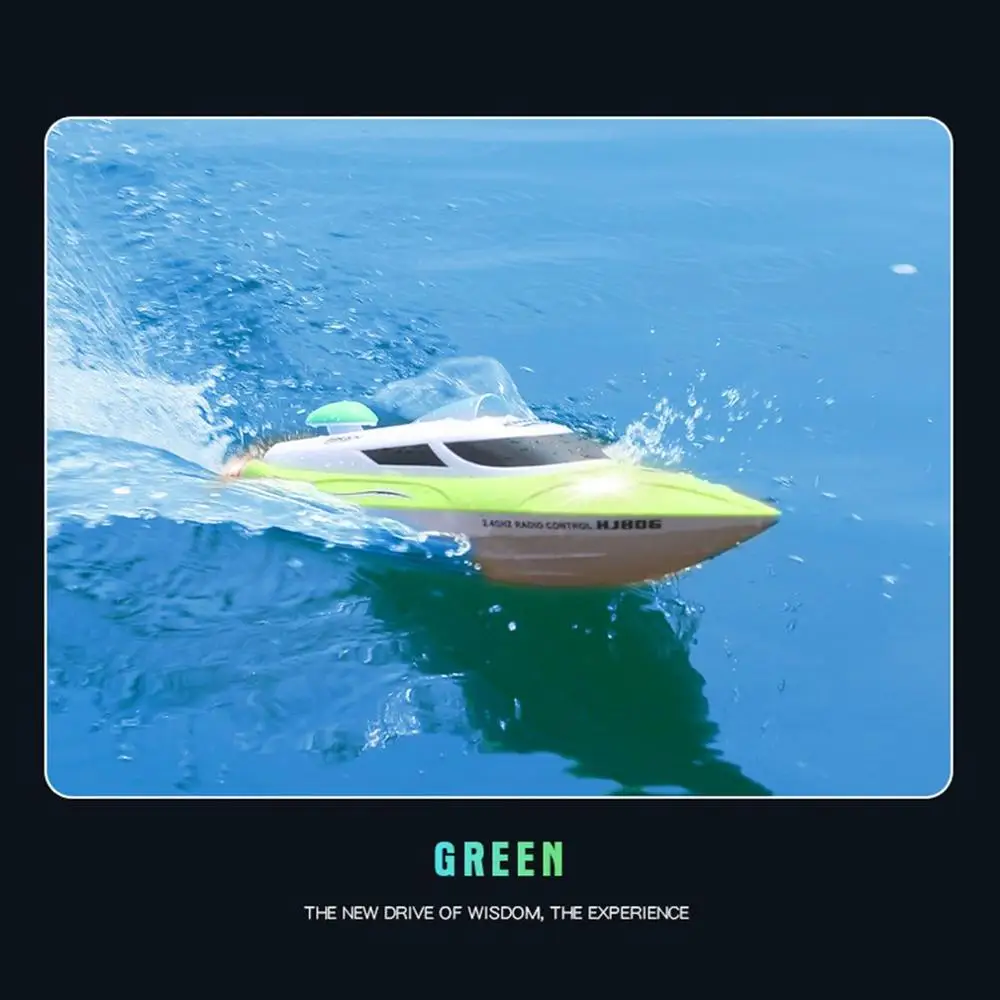 Скоростная радиоуправляемая лодка скоростная с двойным мотором и дистанционным