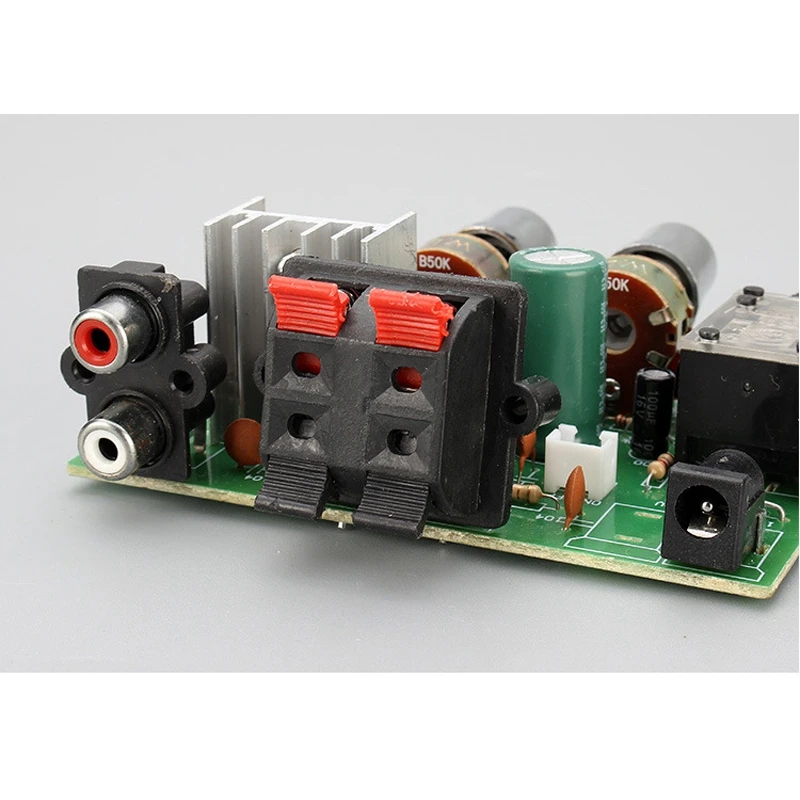 Роман KYYSLB 20Wx2 DC12V PA 2005 2 0 канала небольшой Мощность Плата усилителя мини микрофон
