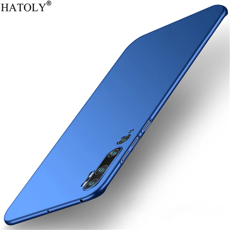 Для Xiaomi mi Note 2 Чехол Note 8 10 CC9 Pro тонкий гладкий и ультра-тонкий PC телефон задняя крышка для Xiao mi Red mi 7A 8A чехол Funda
