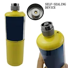 Адаптер-конвертер для пропанового бензобака, уличный адаптер для печи для кемпинга с самозакрывающимся газовым самозакрывающимся функцией, оборудование для кемпинга