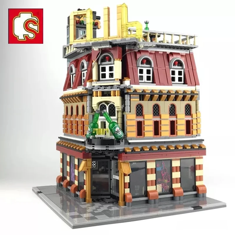 Sembo block ночной клуб бар курортный отель совместимый город МОС уличный вид 5в1