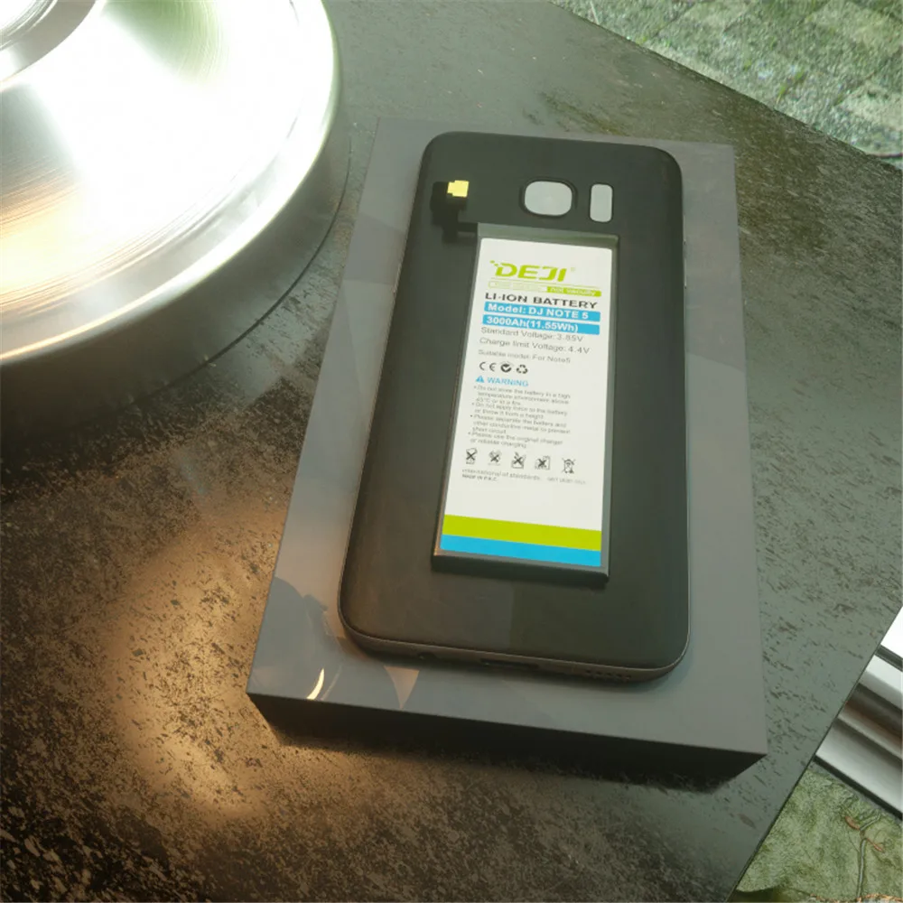 Фото Аккумулятор DEJI для SAMSUNG S7 Edge S6 S5 J7, сменный внутренний аккумулятор с реальной емкостью с бесплатным набором инструментов, наклейка G9350 J3 J5 №4