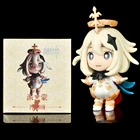 Кавайная экшн-фигурка Q Version Genshin Impact, коллекционная симпатичная кукла Paimon из ПВХ, фигурка, игрушки для детей, домашний декор автомобиля