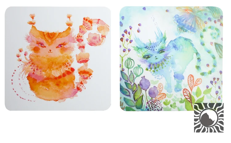 100% английская версия дух кошки Oracle карты палубная карта для настольной