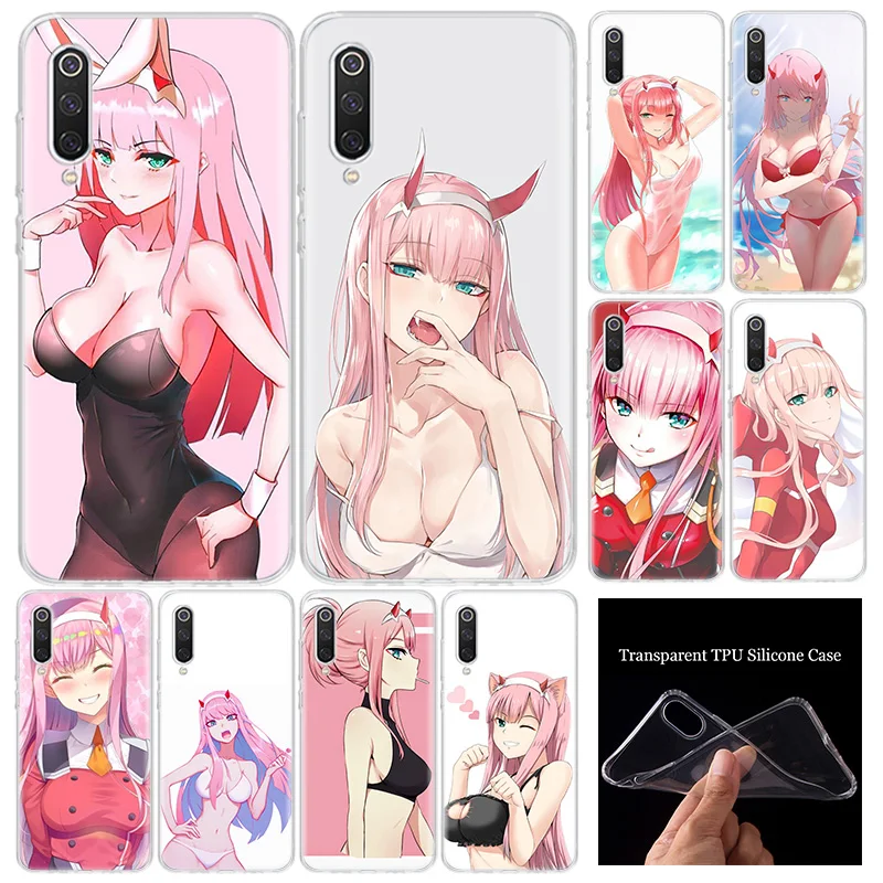 

Zero Two Darling in the FranXX Anime Soft Silicone Phone Case For Xiaomi Redmi Note 10 9S 8T 9 8 7 6 6A 7A 8A 9A 9C K20 K30 S2 P