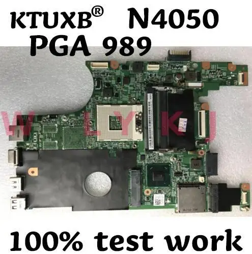 KTUXB подходит для материнской платы ноутбука Dell N4050 CN 0X0DC1 X0DC1 PGA989 HM67 DDR3 100%