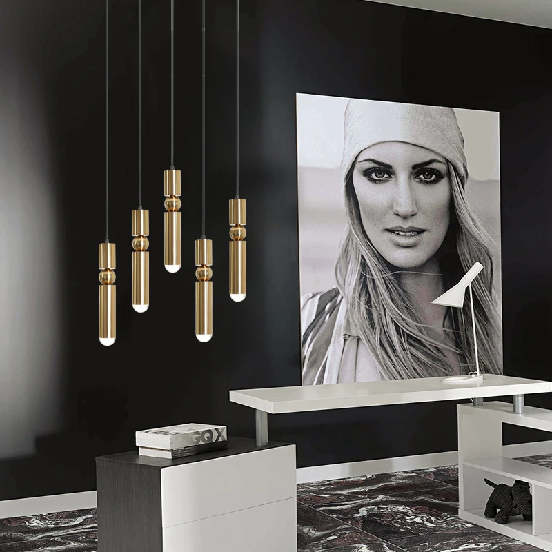 Люстра со светодиодной лампой Регулировка лампы кухня Остров столовая палатка