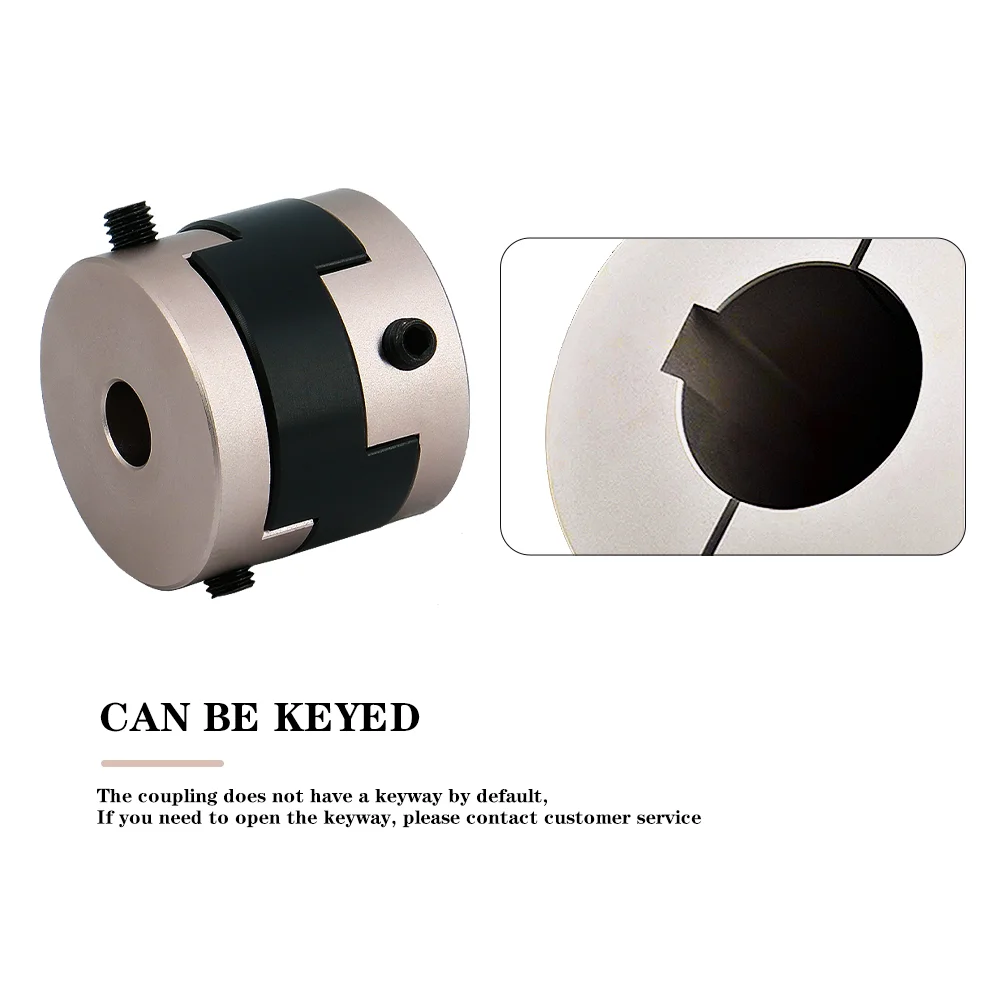 

D25 L28 Aluminum Oldham Coupler Power Transmission Parts Couplings with cross slide block and top wire for motor shaft connector