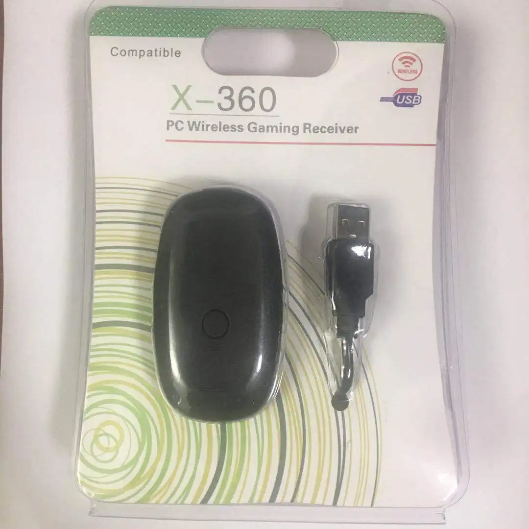 Новый для Xbox 360 Беспроводной геймпад ПК адаптер USB ресивер поддерживает Win7/8/10