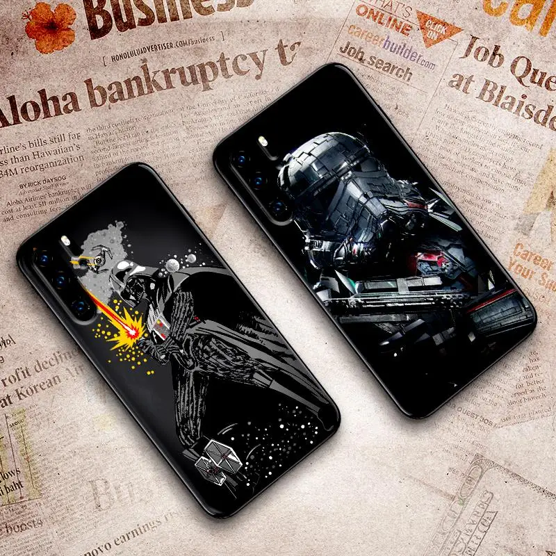 Йода мультфильм робот Черный силиконовый чехол для huawei Y6 Y7 Y9 Prime 2018 2019 Nova 2i 3 4 3i Lite