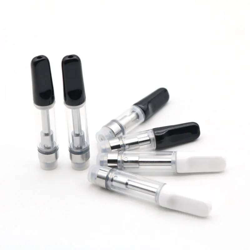 

5 шт./лот CBD картридж для электронной сигареты с керамической катушкой из пирекс-стекла, толстый масляный атомайзер для 510 резьбы, батарея предварительного нагрева, мод, испаритель