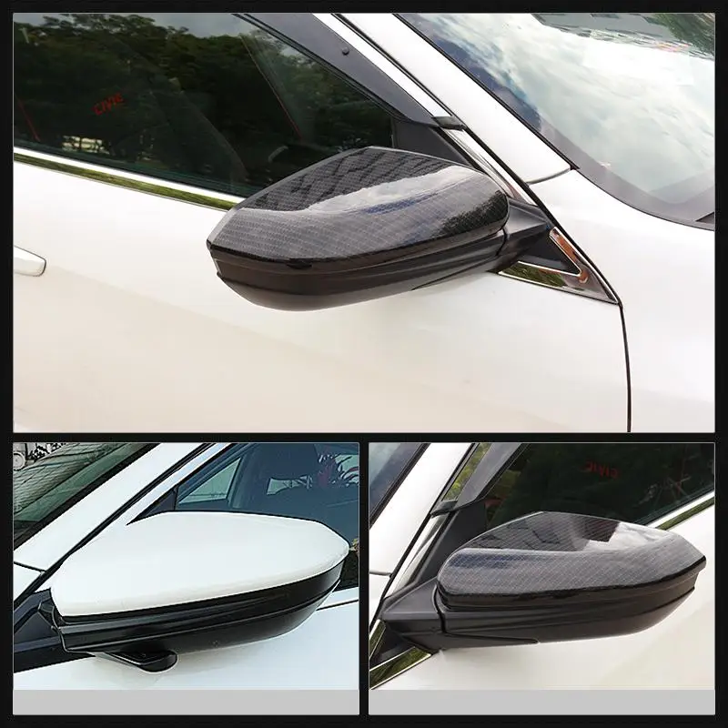 

Coche Accessoires Voiture Exterior Decoration Accessories Car Sticker Wing Mirror 2016 2017 2018 2019 2020 FOR Honda Civic