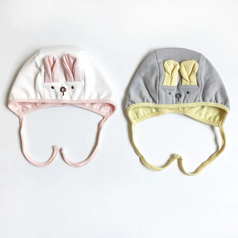 

Spring born Baby Hat Toddler Kids Boys Girls Lovely Rabbit Ear Embroidery Princess Hats High Quality