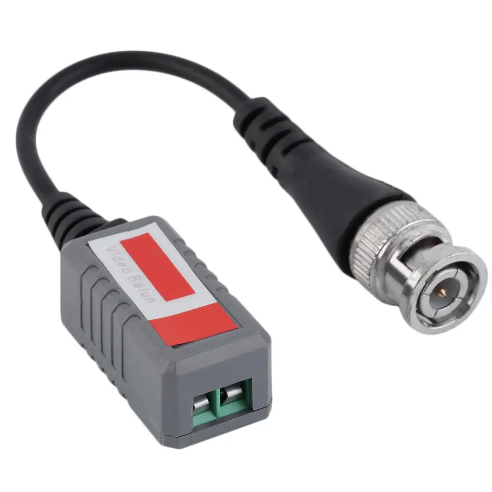 BZX-212L 1 Channel пассивный видео трансивер для Balun BNC CCTV Connector CAT5 Cable black color | Мобильные