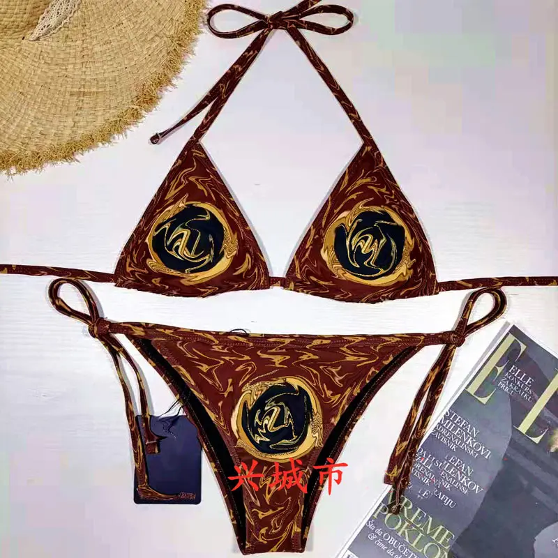 

L6033 Sexy Women Bikini Swimwear Women Special Material Simple Solid Sexy Bathing Suits Bandage Swimsuit