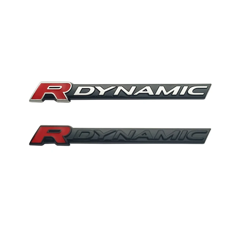 3D металлическая наклейка R DYNAMIC украшение-эмблема для Land Rover Range Evoque VELAR Sport Discovery