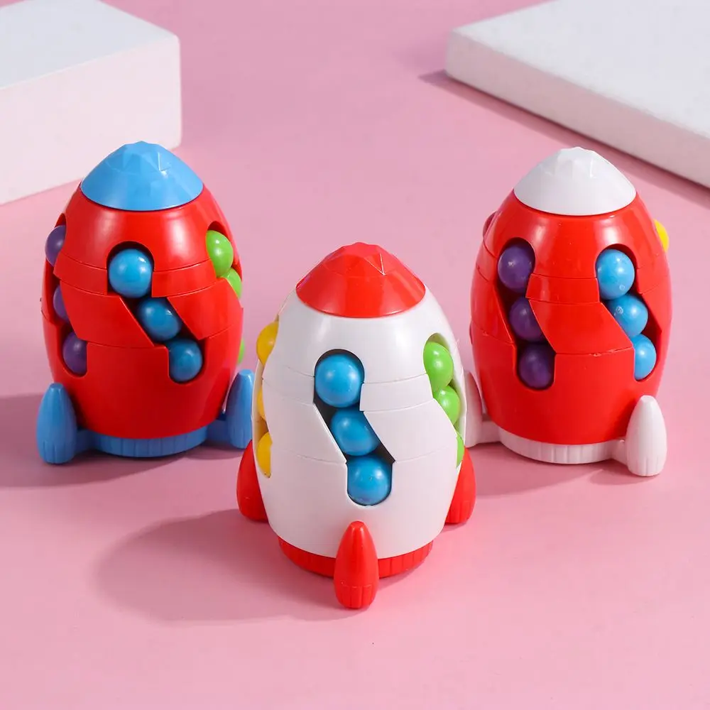 

Stress Relief Upgraded Educational Magic Square Finger Toys Fingertip Toy Infinite Cube Rotating Magic Bean
