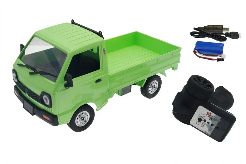 

Wpl D12 Carry 1/10 4wd Simulation Drift Truck Climbing Car Led Light Rc Car Toys Boys Kids Gifts