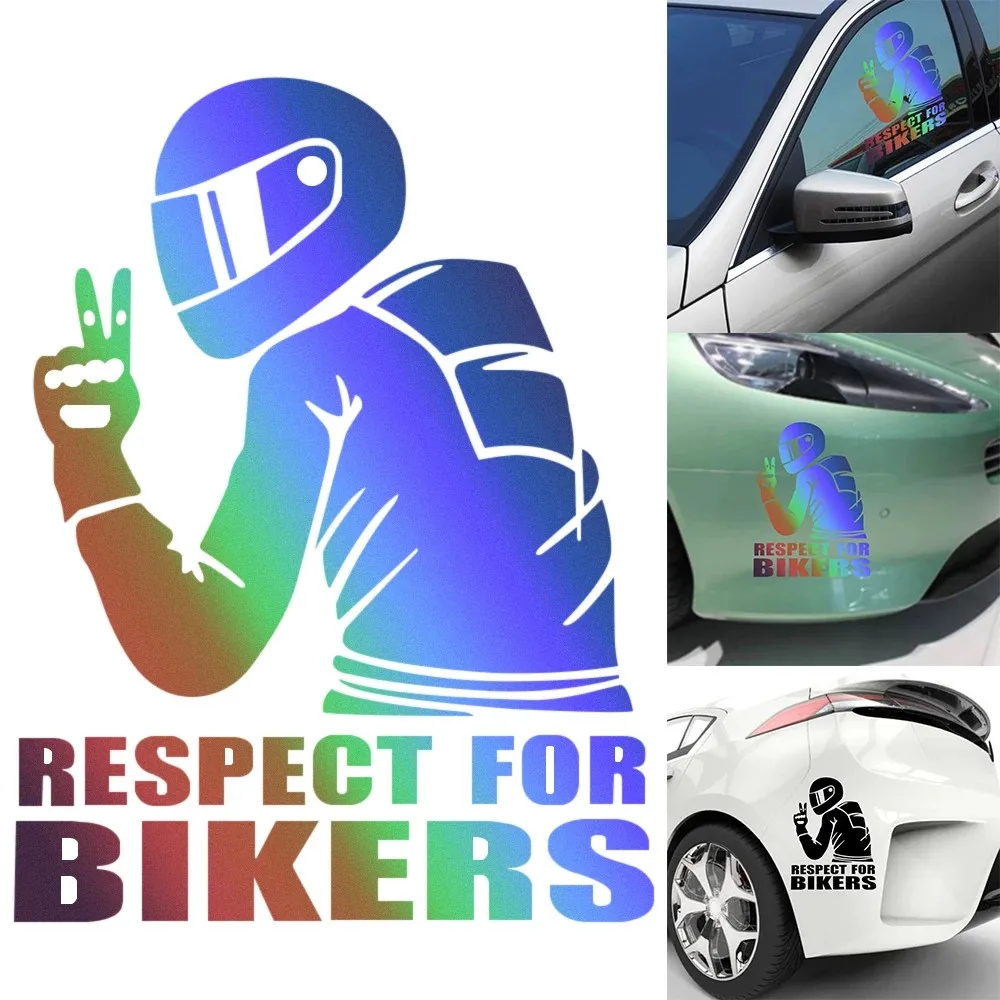 

1pc Car Waterproof Reflective Sticker JDM Funny Vinyl Decal Exterior Accessories For Bike Motorcycle Car