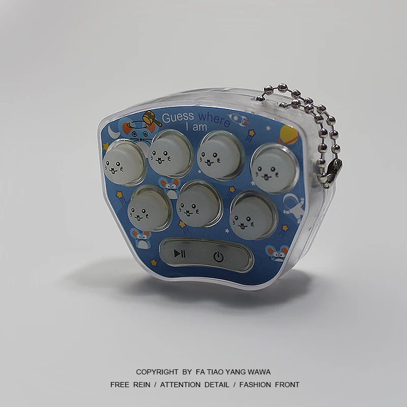 

Bored whack-a-mole! Mini game key chain