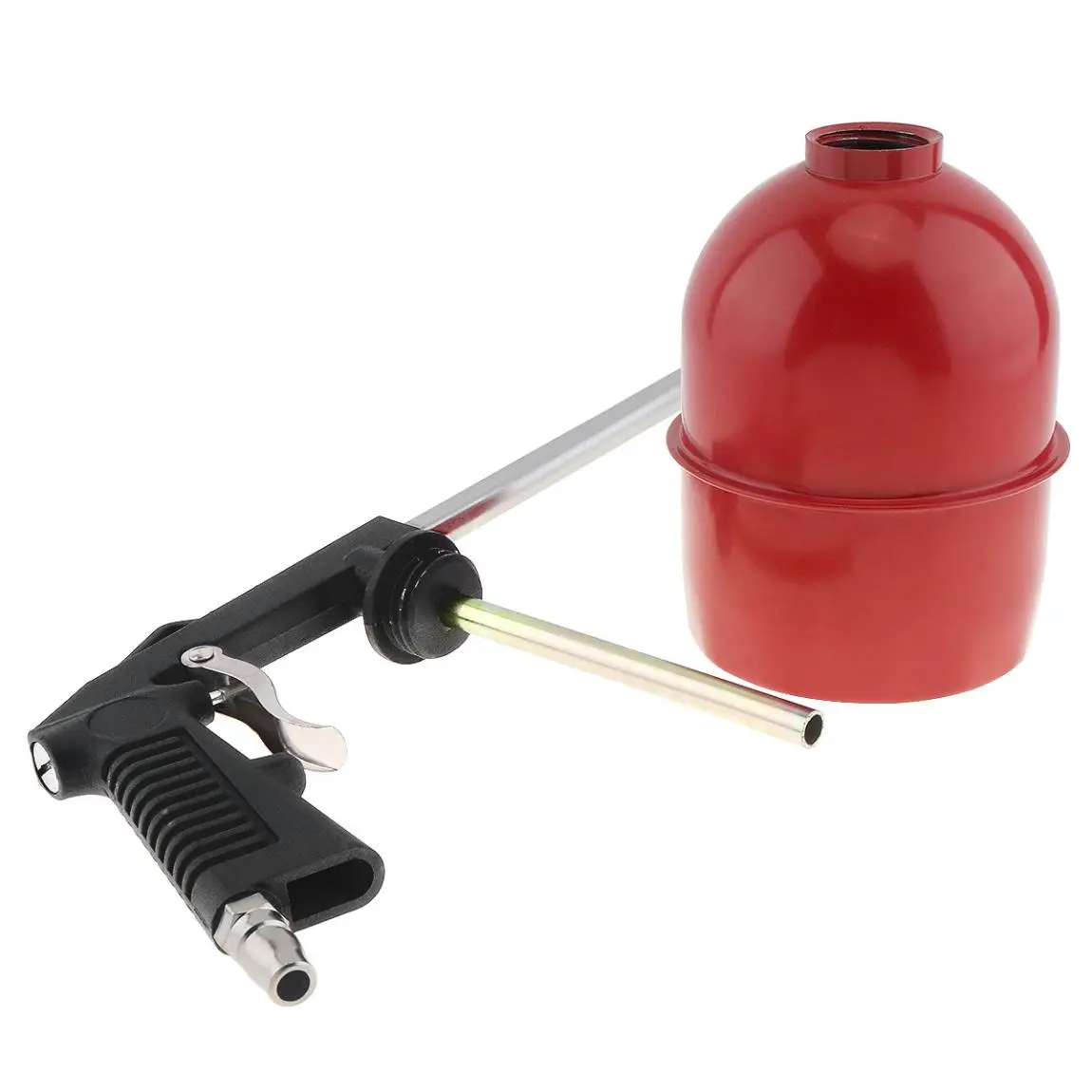 

Spray Gun Red Pot Type Pneumatic Spray Gun with 6mm Nozzle Caliber and Aluminum Pot for Furniture / Factory Facilities