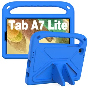 for samsung galaxy tab a7 lite case eva tablet stand cover case for galaxy tab a7 lite sm t220 sm t225 8 7 inch kids case free global shipping