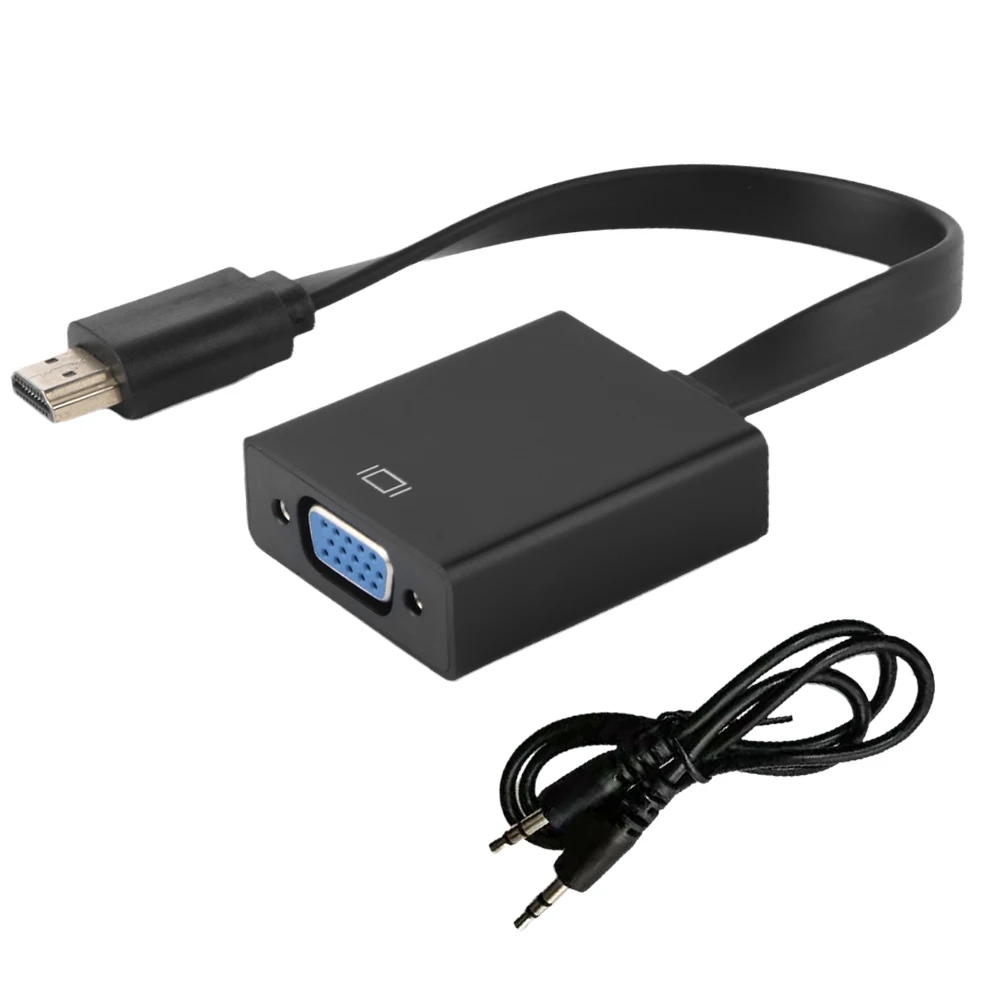 Кабель-преобразователь 1080P HDMI-совместимый с VGA кабель-преобразователь Hdmi
