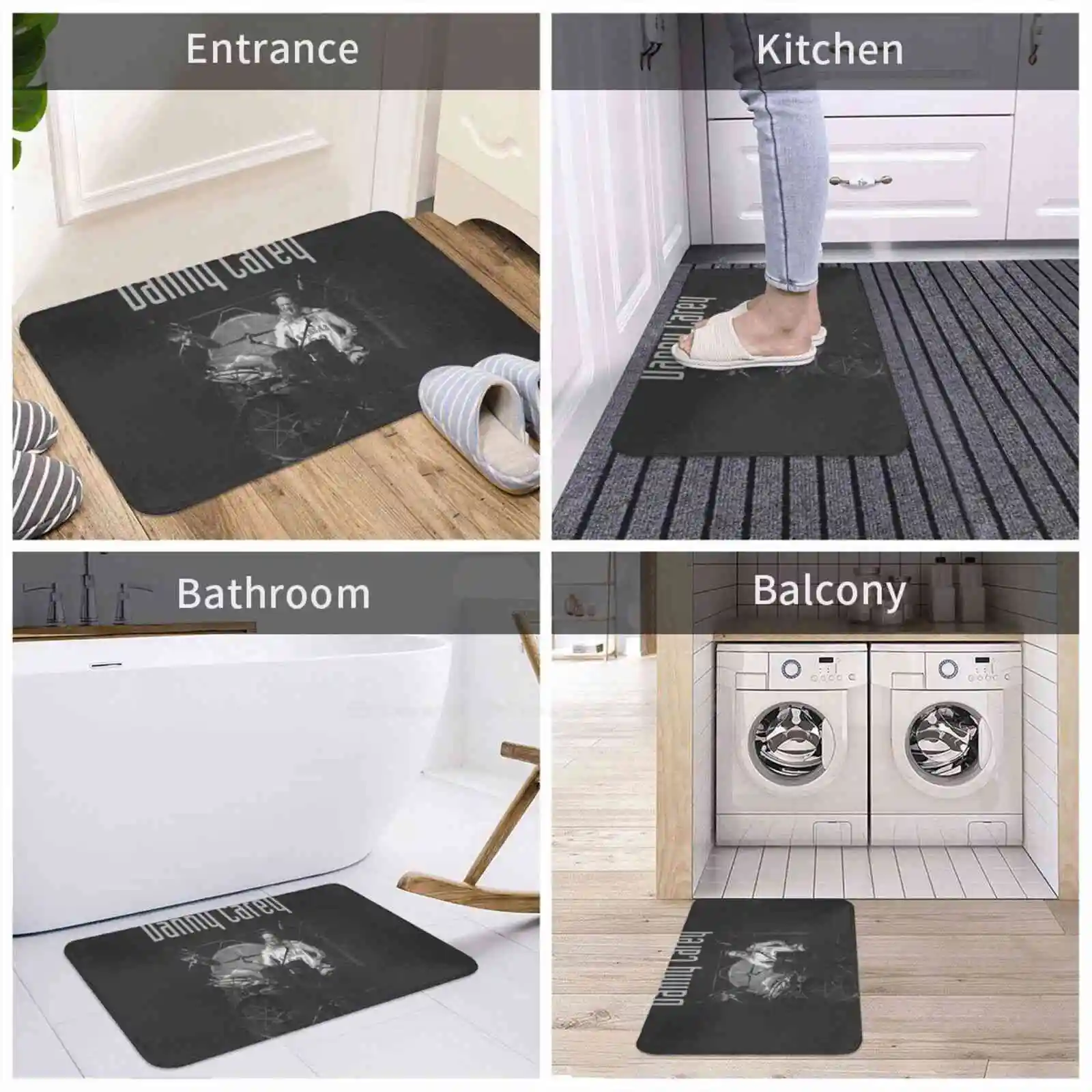 Danny Carey Tool Clothing Hoodie Gi Roll Vintage Rock Tee Drummers 3D Household Goods Mat Rug Carpet Foot Pad Drummer Fest | Дом и сад
