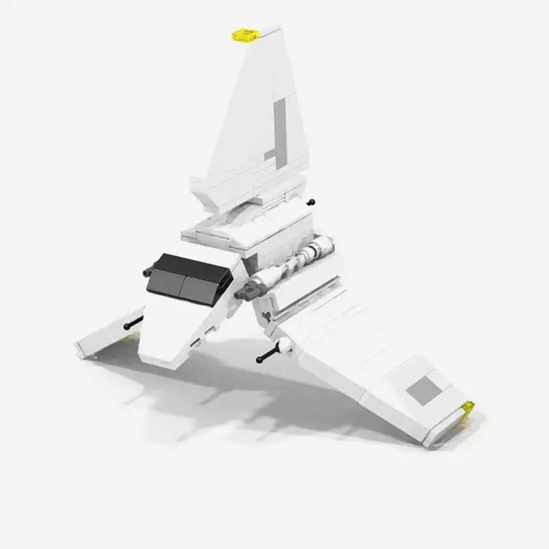 

Children's Space Shuttle Model MOC Building Blocks DIY Imperial Shuttle Building Blocks mini imperial shuttle timeremembered