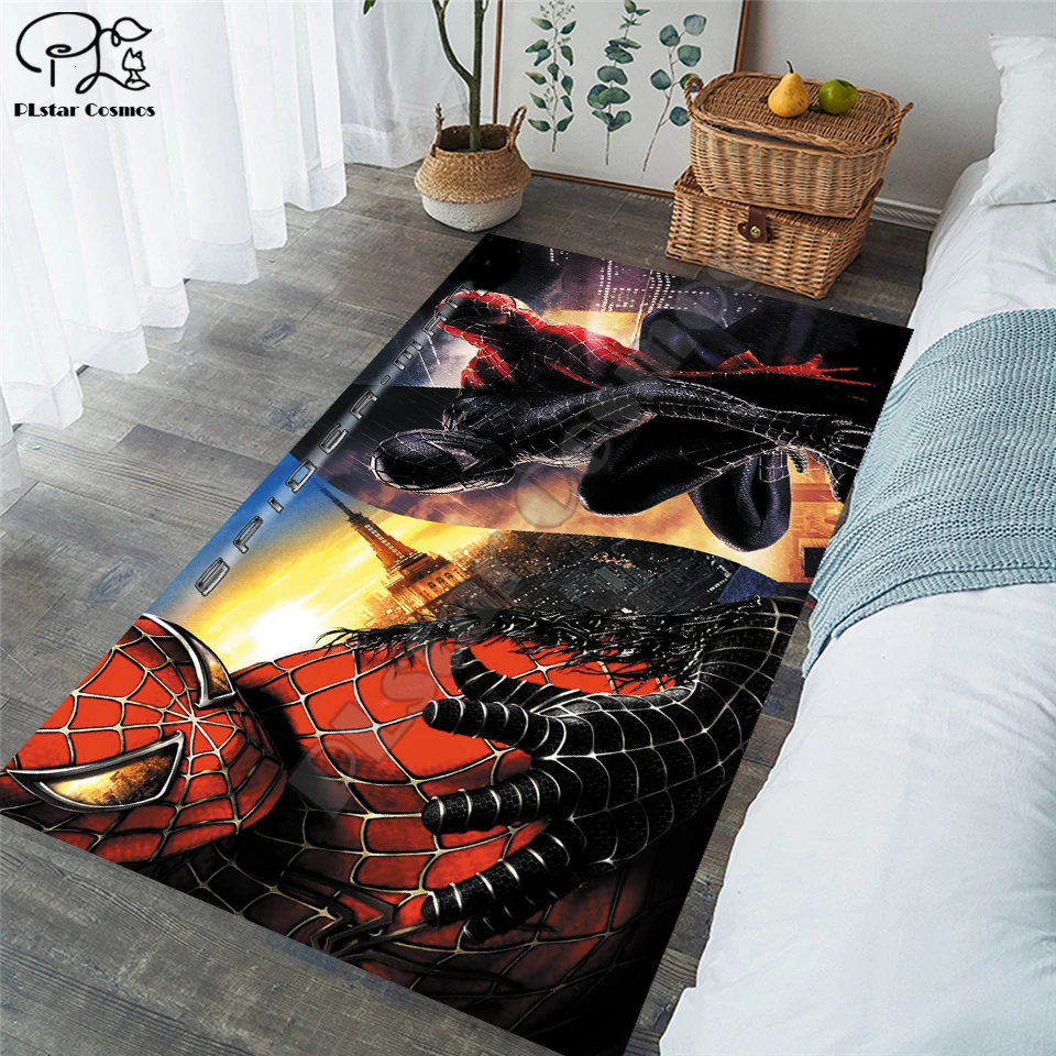 Новый Супермен/Бэтмен/Капитан США/мститель мягкие фланелевые 3D коврики с принтом