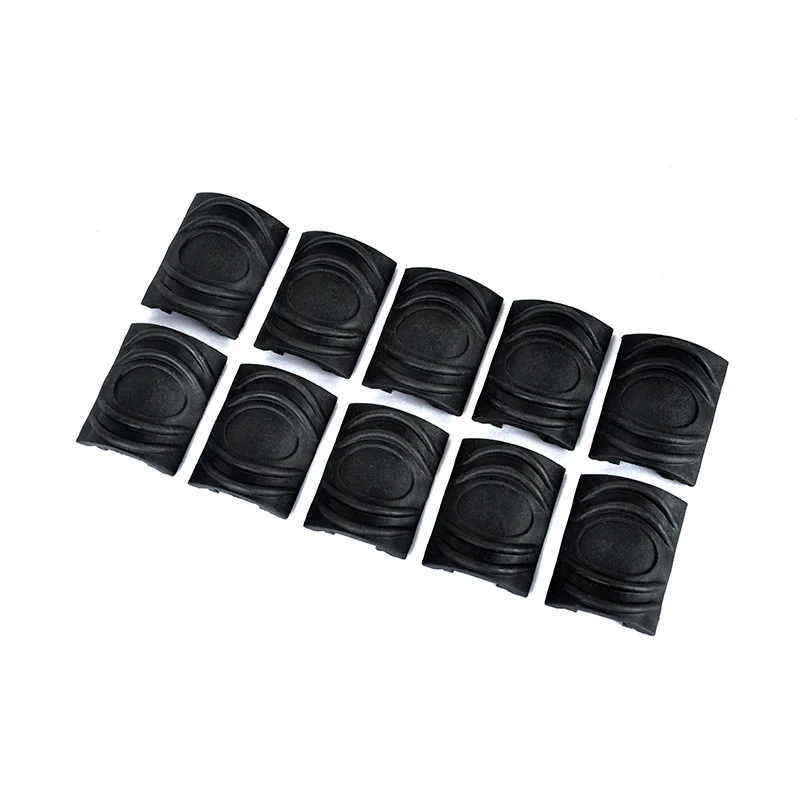 Тактическая 10 шт страйкбол резиновая TDI рельсовая Крышка Пикатинни планка Softair