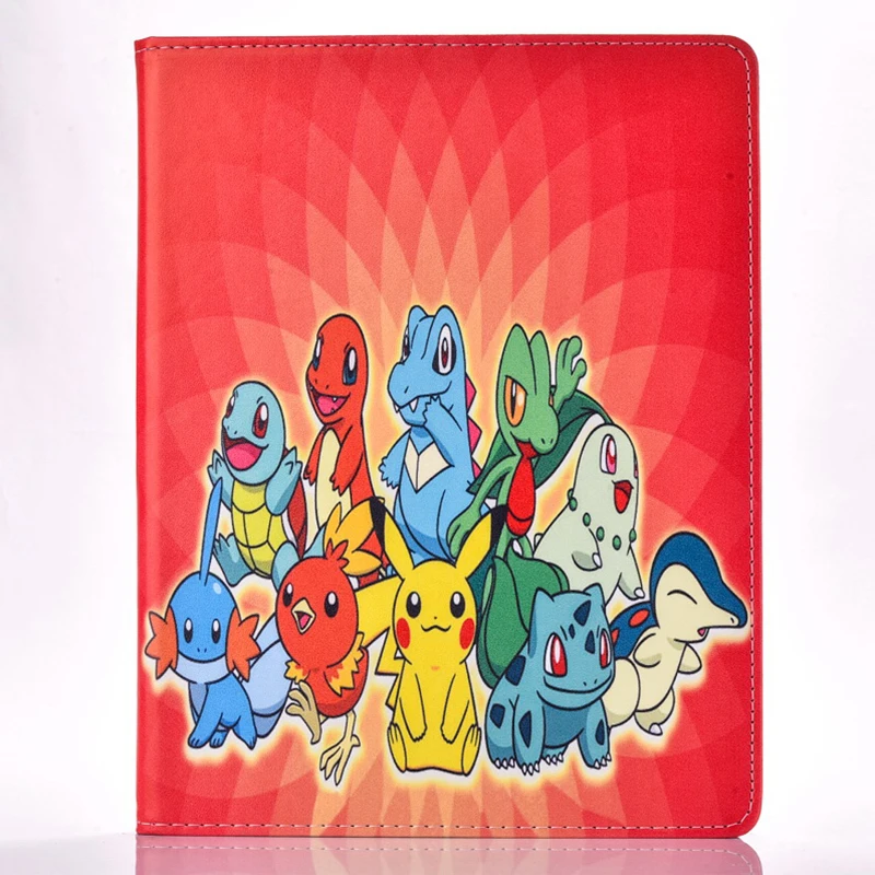 as photo Чехол для Apple Ipad mini 1 2 3 mini 3 Чехол Pokemon Go с милым Пикачу из мультфильма для планшета pu кожаный чехол с откидной крышкой и подставкой - Цвет: as photo