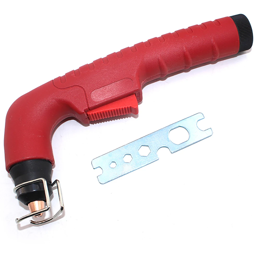 

Air Plasma Cutting Torch Head Body Air Cooled Plasma Cutter Comfortable Hand Manual Welding Torch Tool S45