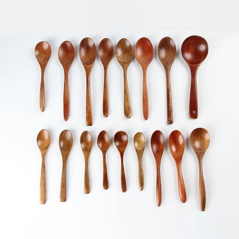 Деревянная ложка деревянные суповые ложки для еды столовая японская суповая