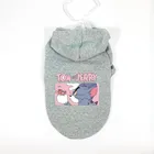 Одежда для домашних животных, Милая зимняя толстовка с капюшоном в виде мультяшных животных, подходит для французского бульдога, свитшот для маленьких и средних собак, куртка