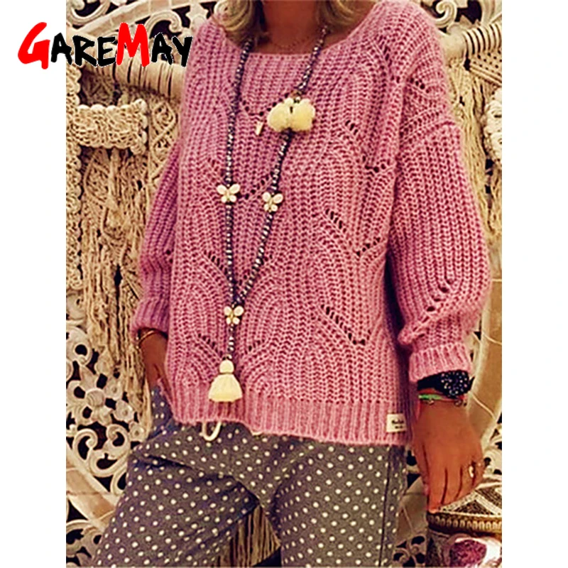 Однотонный женский джемпер пуловеры Осень-зима 2020 плотный теплый с длинным