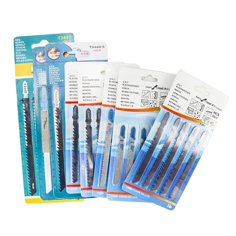 XCAN 5 шт. T111C T118A T127D T144D T244D T318A T344D лобзик из высокоуглеродистой стали для дерева/резки металла т хвостовик пилы