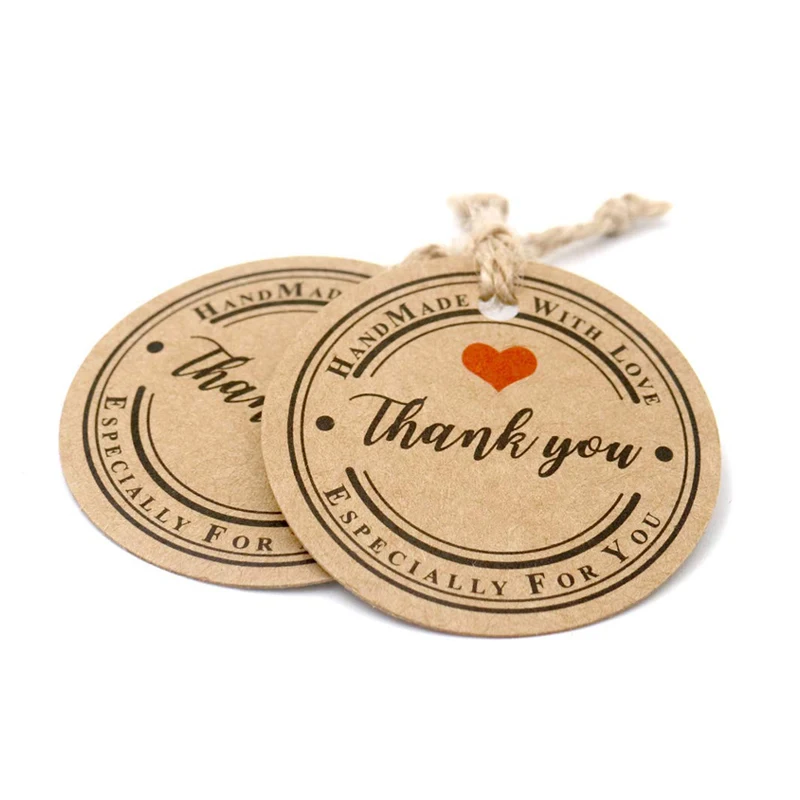 Бирка с благодарностью рождественские украшения ручной работы подарочная