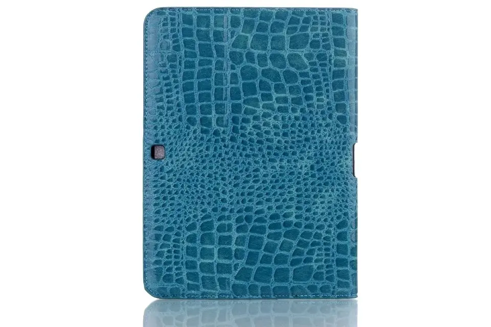 Чехол из пу кожи крокодила для Samsung Galaxy Tab 4 10 1 дюйма SM T530 T531 T535 чехол с откидной