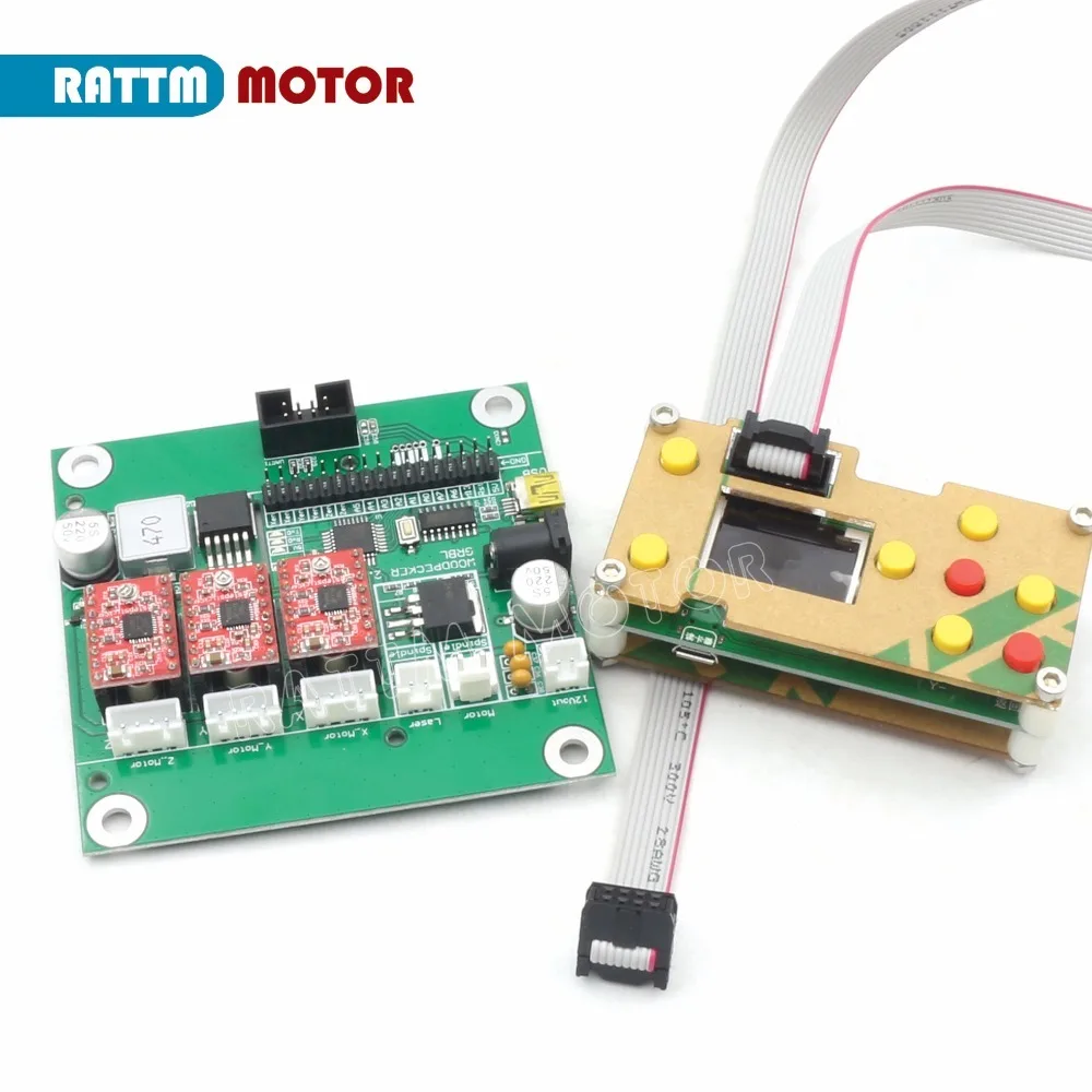 3018 ЧПУ GRBL управление Diy ЧПУ маршрутизатор машина 30x18x4,5 см, 3 оси Pcb ПВХ фрезерный станок дерево маршрутизатор лазерная гравировка