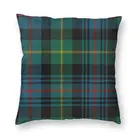 Модная зеленая клетчатая задняя крышка с двусторонним рисунком, напольная подушка, чехол для автомобиля, крутая подушка, чехол, домашний декор